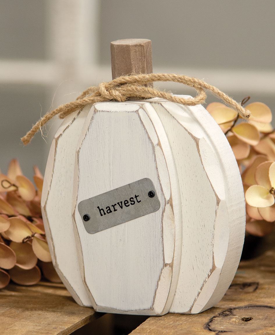 Chunky Fall Pumpkin Sitter
