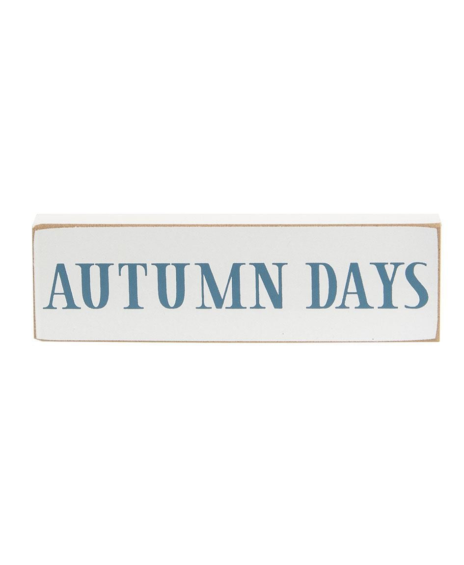 Hello Fall Decorative Blocks, 3 pc