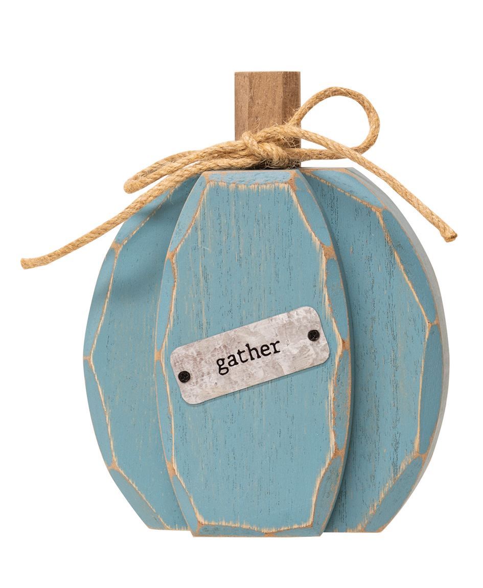 Chunky Fall Pumpkin Sitter